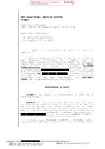 Primera página de la sentencia contra Caixabank en Asturias.