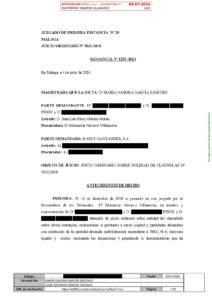 Sentencia Multidivisa Málaga 2024