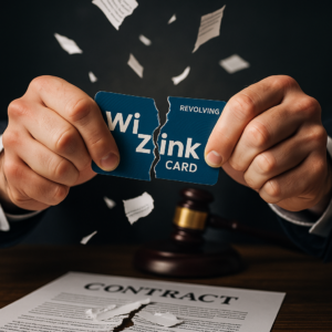 Ruptura de tarjeta revolving Wizink y anulación del contrato legal