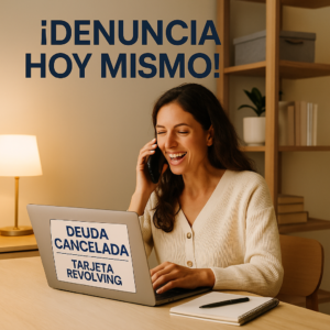 éxito en reclamación tarjetas revolving con abogado