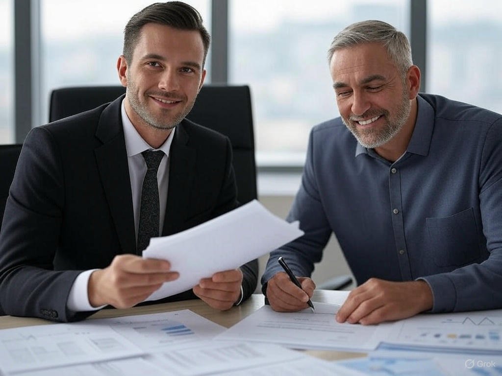 abogado especializado en tarjetas revolving ayudando a cliente