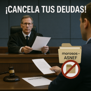 Sentencia por vulneración del honor en inclusión en fichero de morosos ASNEF