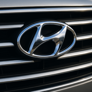 cartel de los coches Hyundai