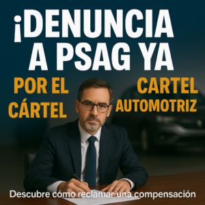 abogado para denunciar a PSAG por cartel automotriz