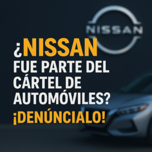abogado demanda cártel coches Nissan