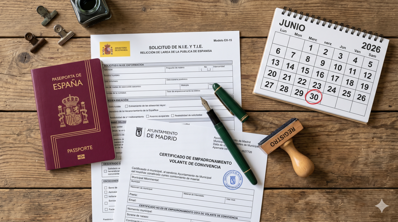 Checklist de documentación necesaria para solicitar el arraigo extraordinario ante extranjería